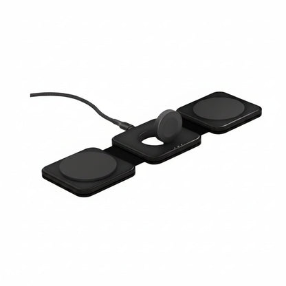 Sensory Ignition Fem Flux 3-in-1 Wireless Charger - Black - Fast Charging Station Sensory Ignition