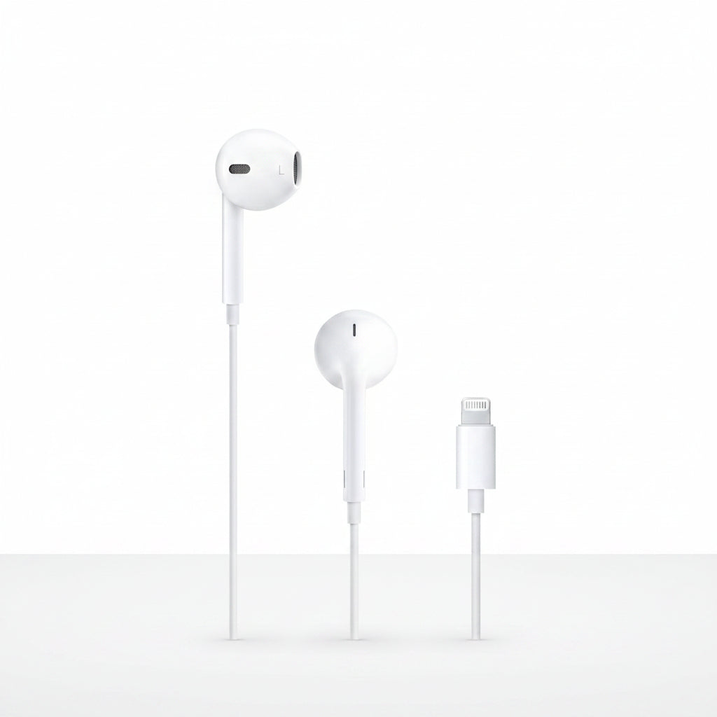Apple EarPods with Lightning Connector - White - Wired In-Ear Headphones