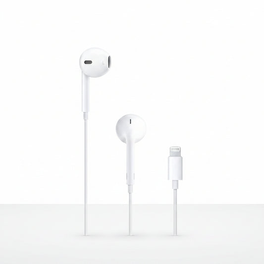 Apple EarPods with Lightning Connector - White - Wired In-Ear Headphones