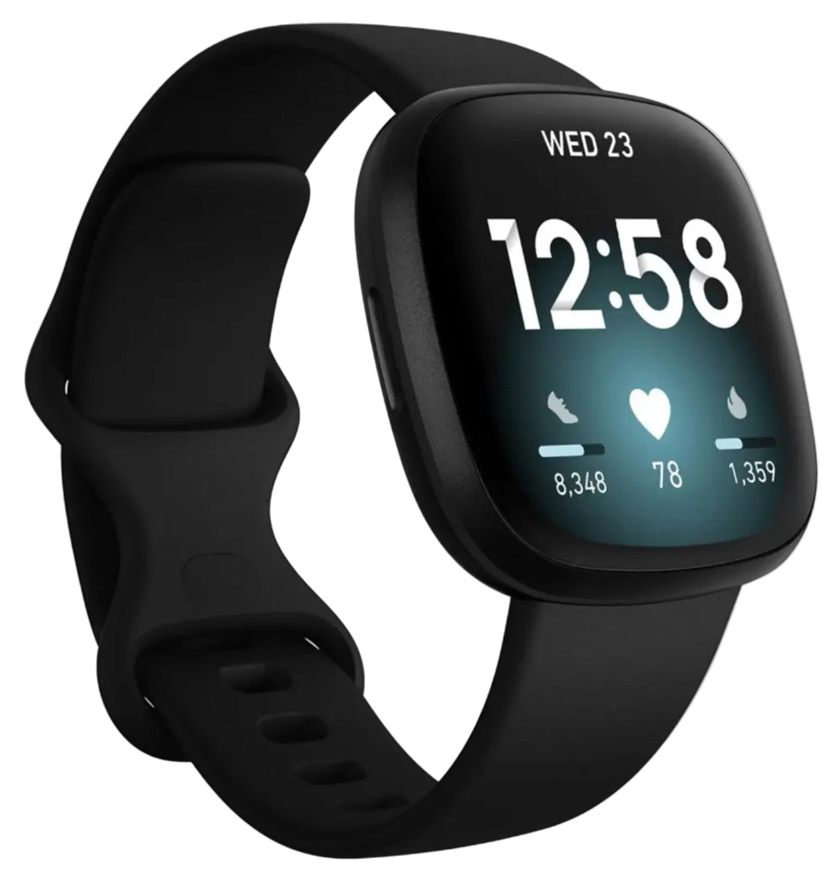 Fitbit Versa 3 Black / Black Aluminium - Good Fitbit
