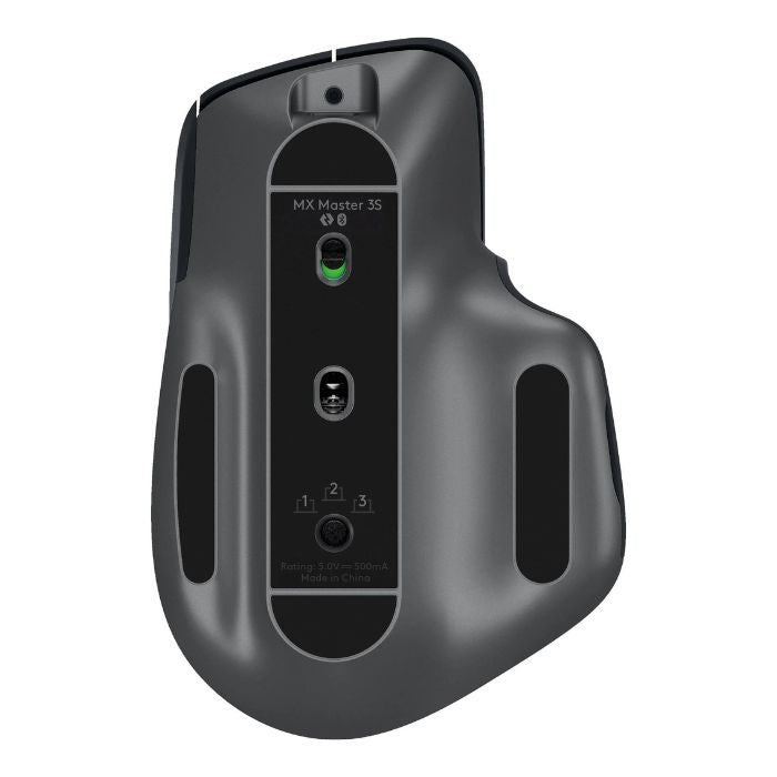 Logitech MX Master 3S - Wireless Mouse in Graphite, Pale Grey