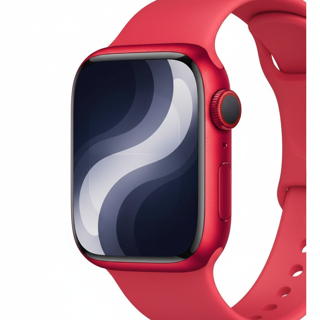 Apple Watch S9 45mm Red Aluminium | Red Sport Band M/L | GPS + Cellular (Copy) Apple