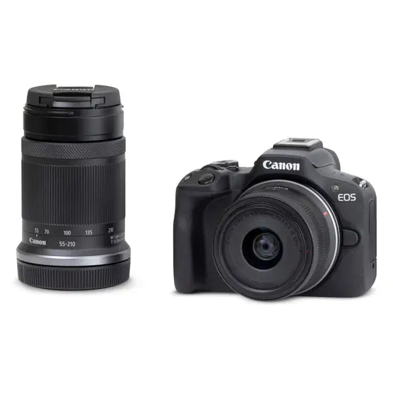 Canon EOS R50 Mirrorless Camera Body (Black) – 24.2MP APS-C, 4K Video, Dual Pixel Canon