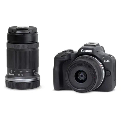 Canon EOS R50 Mirrorless Camera Body (Black) – 24.2MP APS-C, 4K Video, Dual Pixel Canon