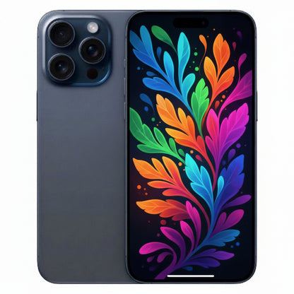 Apple iPhone 15 Pro Max - 256GB, 512GB, 1TB - Black, White, Blue & Natural Titanium  - Acceptable - Refurbished