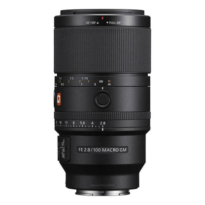 Sony FE 100mm f/2.8 Macro GM Lens (SEL100M28GM) Sony