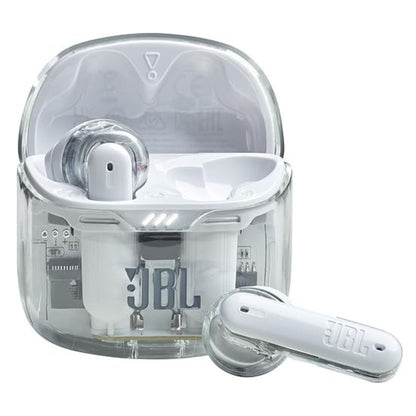 JBL Tune Flex Ghost Edition Wireless Earbuds Black, Purple, White
