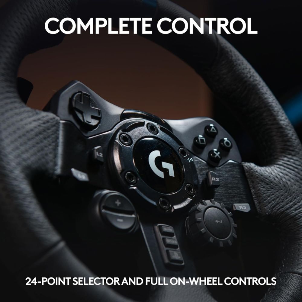 Logitech G923 Racing Wheel for PS5, PS4 & PC (941-000161) Logitech