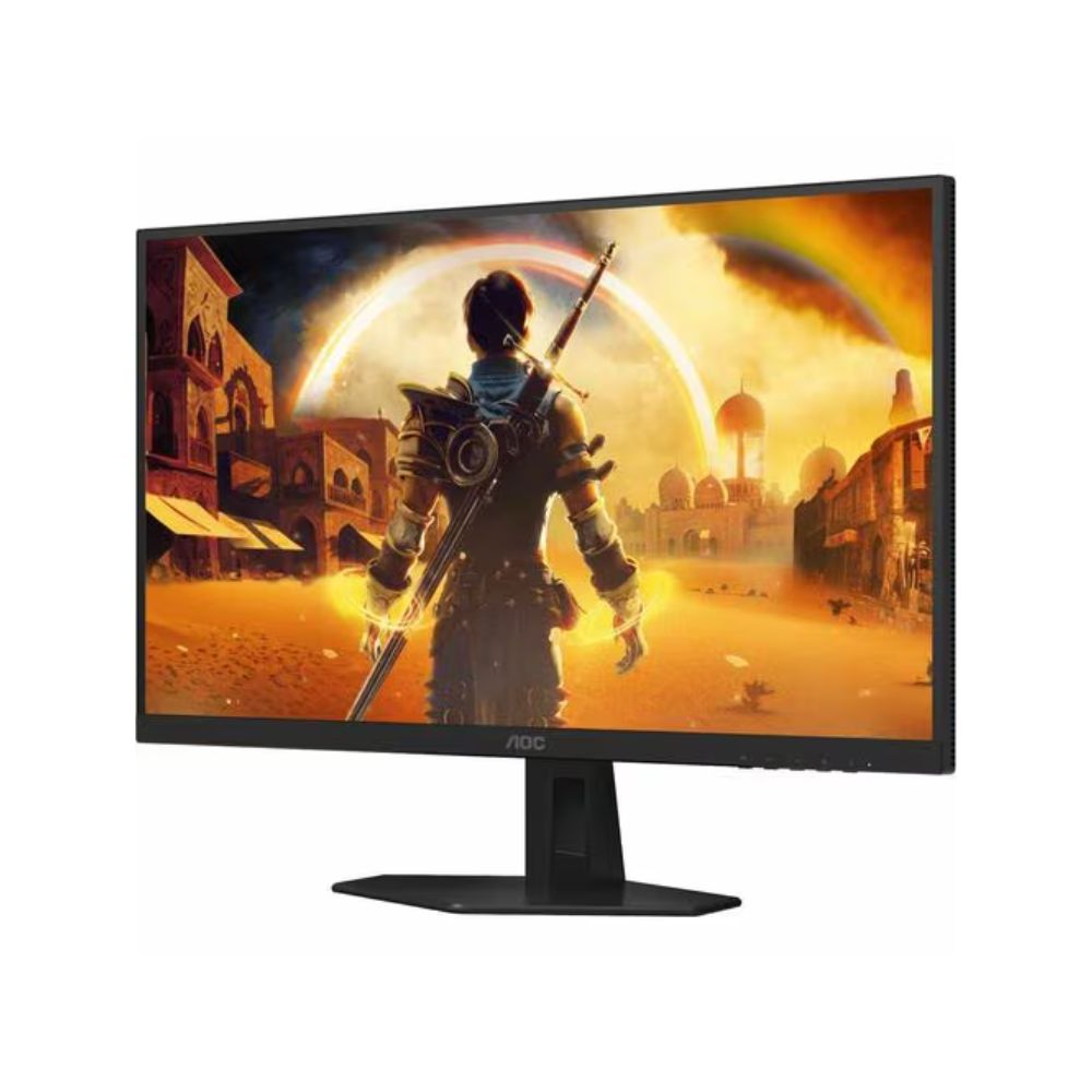 AOC Q27G40XMN 27" Curved QHD Gaming Monitor, 16:9 Aspect Ratio, 180Hz Refresh, 1ms Response, HDR1000, HDMI & DisplayPort, Earphone Jack, Adjustable Tilt, 3-Year Warranty