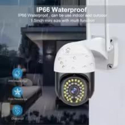 Outdoor WiFi Security Camera – V380 Pro App, Speed Dome 2MP|3MP|5M, Night Vision, Motion Tracking, Two-Way Audio - Pristine - Refurbished Tristar Online