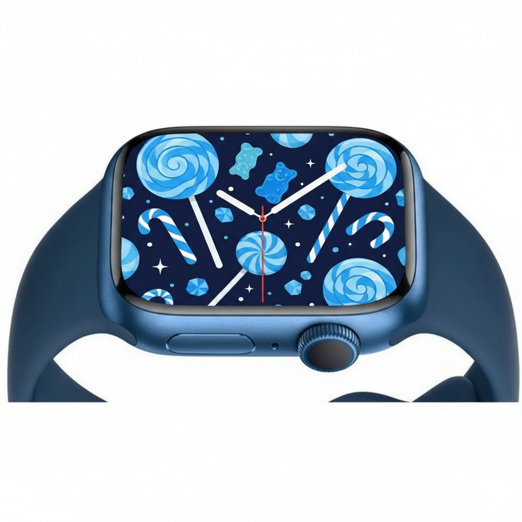 Apple Watch Series 7 45MM GPS + Cellular - Aluminum Case Blue - Sport band Abyss Blue (Copy) APPLE