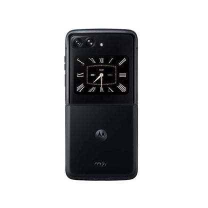 Motorola Razr 2022 5G – Black, 8GB + 256GB Foldable Phone - Pristine Refurbished Motorola