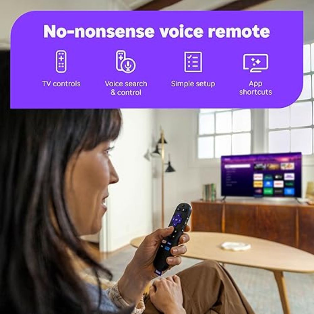 Roku Streaming Stick HD 2025 — HD Streaming Device for TV with Roku Voice Remote Roku