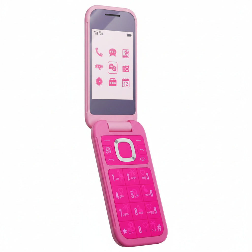 HMD TA-1681 Barbie Phone 4G – Power Pink 1GB (Telstra) - Excellent - Refurbished HMD