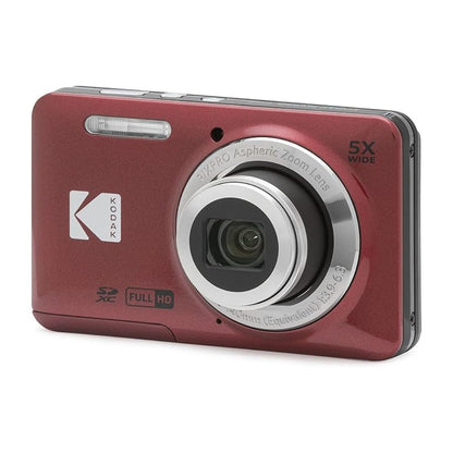 Kodak PIXPRO FZ55 Friendly Zoom Digital Camera - Black - Pink - Red - Silver