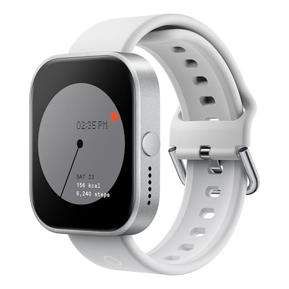 Nothing Watch Pro - Dark Grey with Black Strap, Dark Grey with Grey Strap, Metallic Grey