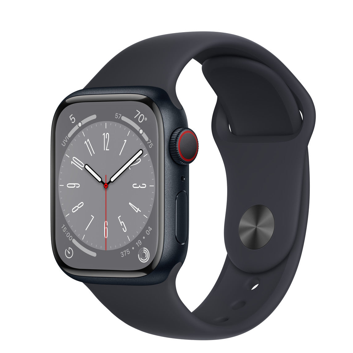 Apple Watch Series 8 GPS + Cellular 41mm Midnight Aluminum Case w/ Midnight Sport Band -Au Version ( Refurbished Grade A) (Copy) Apple