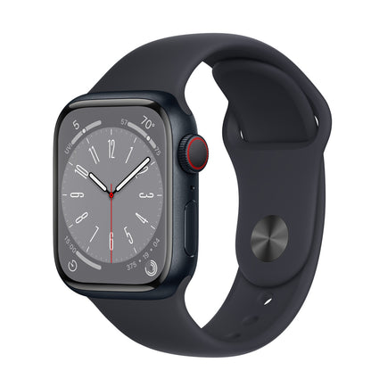 Apple Watch Series 8 GPS + Cellular 41mm Midnight Aluminum Case w/ Midnight Sport Band -Au Version ( Refurbished Grade A) (Copy) Apple
