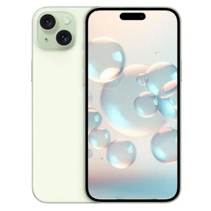 Apple iPhone 15 Plus - 128GB, 256GB, 512GB, - Pink, Yellow, Green, Blue, and Black - Acceptable - Refurbished