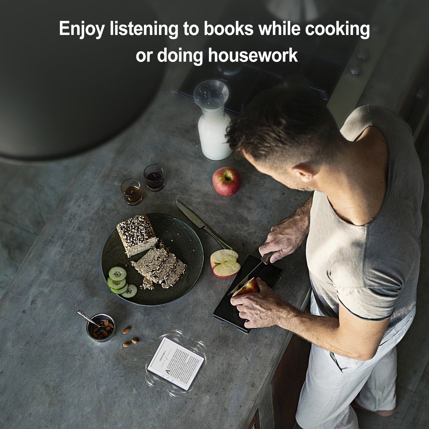 Trion Nex Ebook-Reader - 6" E-Ink Touchscreen, Quad-Core, 32GB Storage, Android 8.1 - Black - Pristine Refurbished Trion