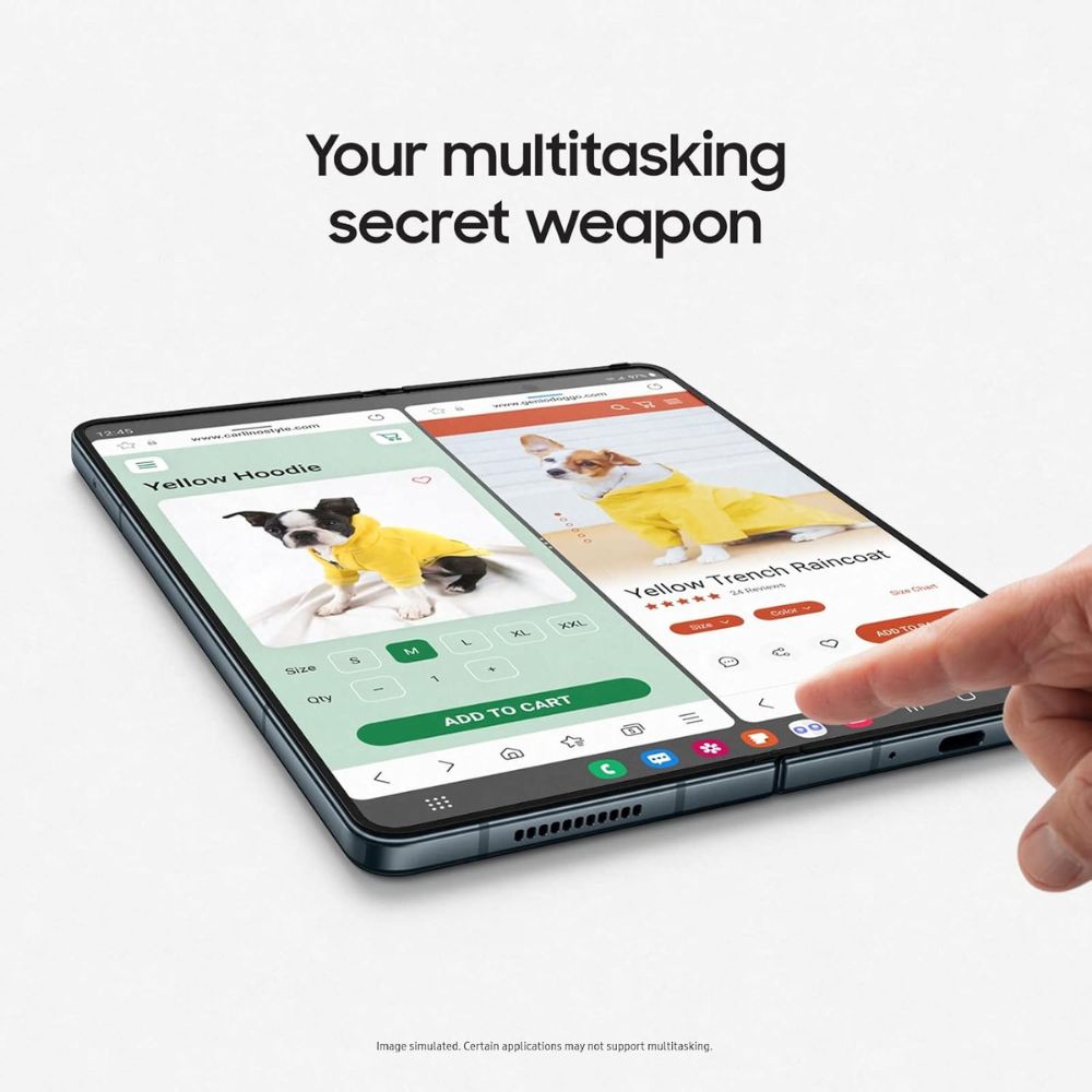 Samsung Galaxy Z Fold4 5G Smartphone - 256GB- Green - (Au Version) - Pristine Refurbished (Copy) Samsung