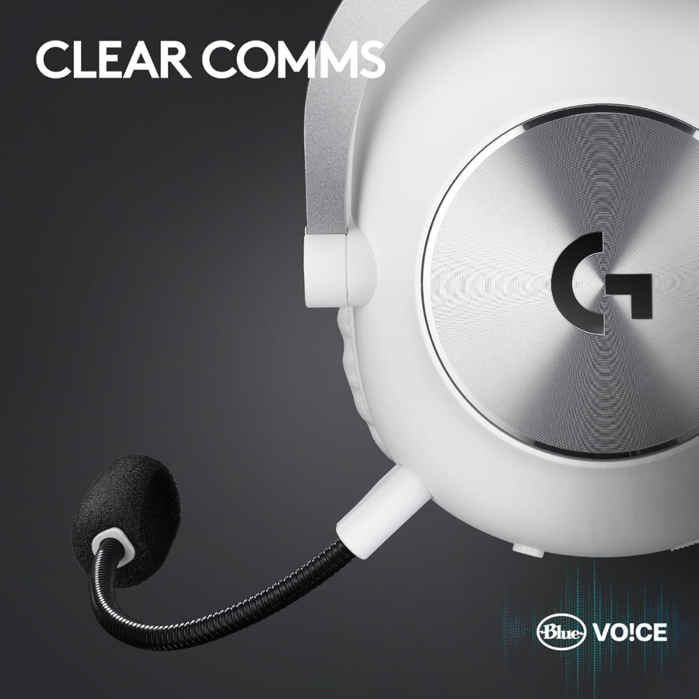 Logitech PRO X 2 Wireless Lightspeed Gaming Headset White