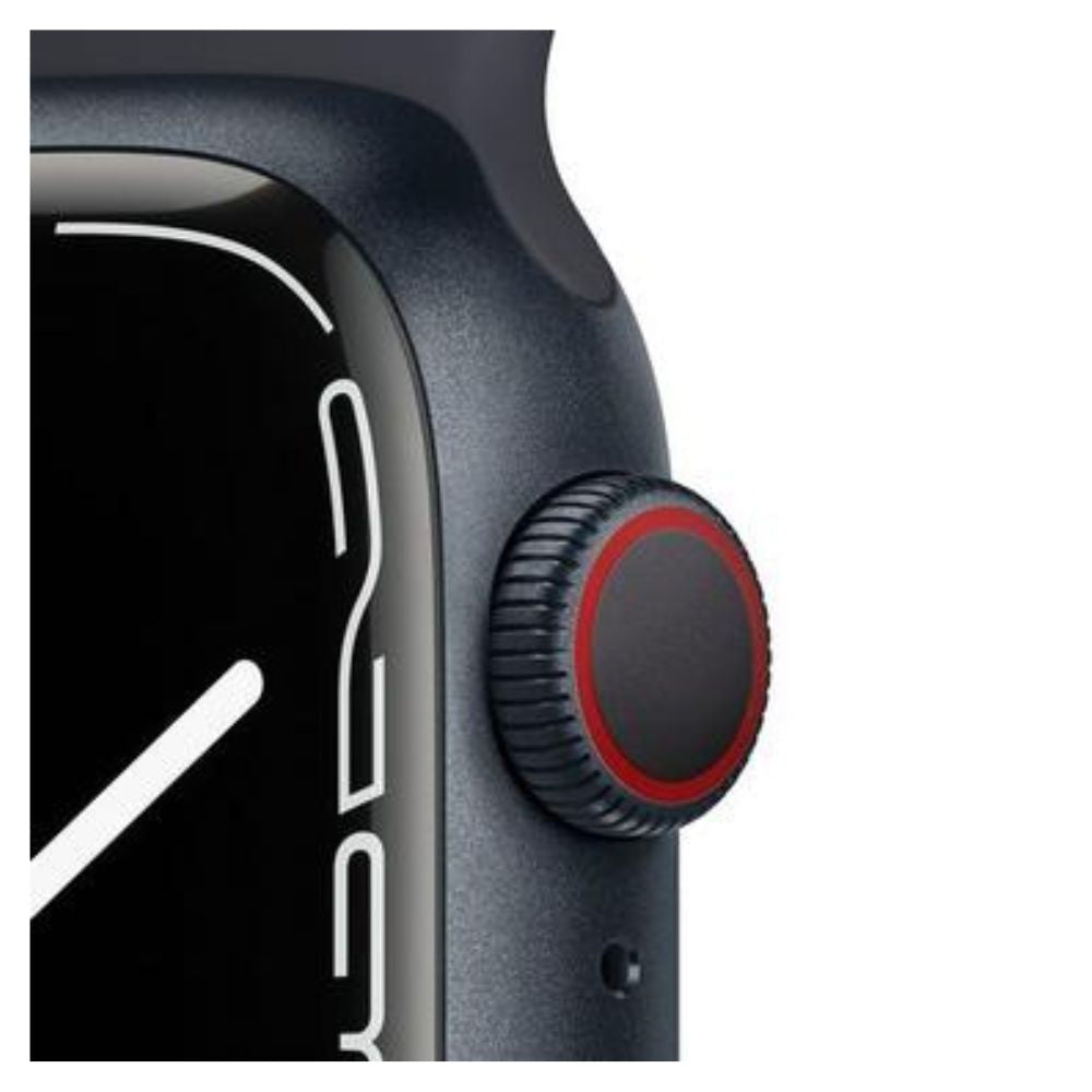 Apple Watch Series 7 45mm Black Aluminum Case – Sport Band  With 80% Battery - Pristine - Refurbished (Copy) Apple