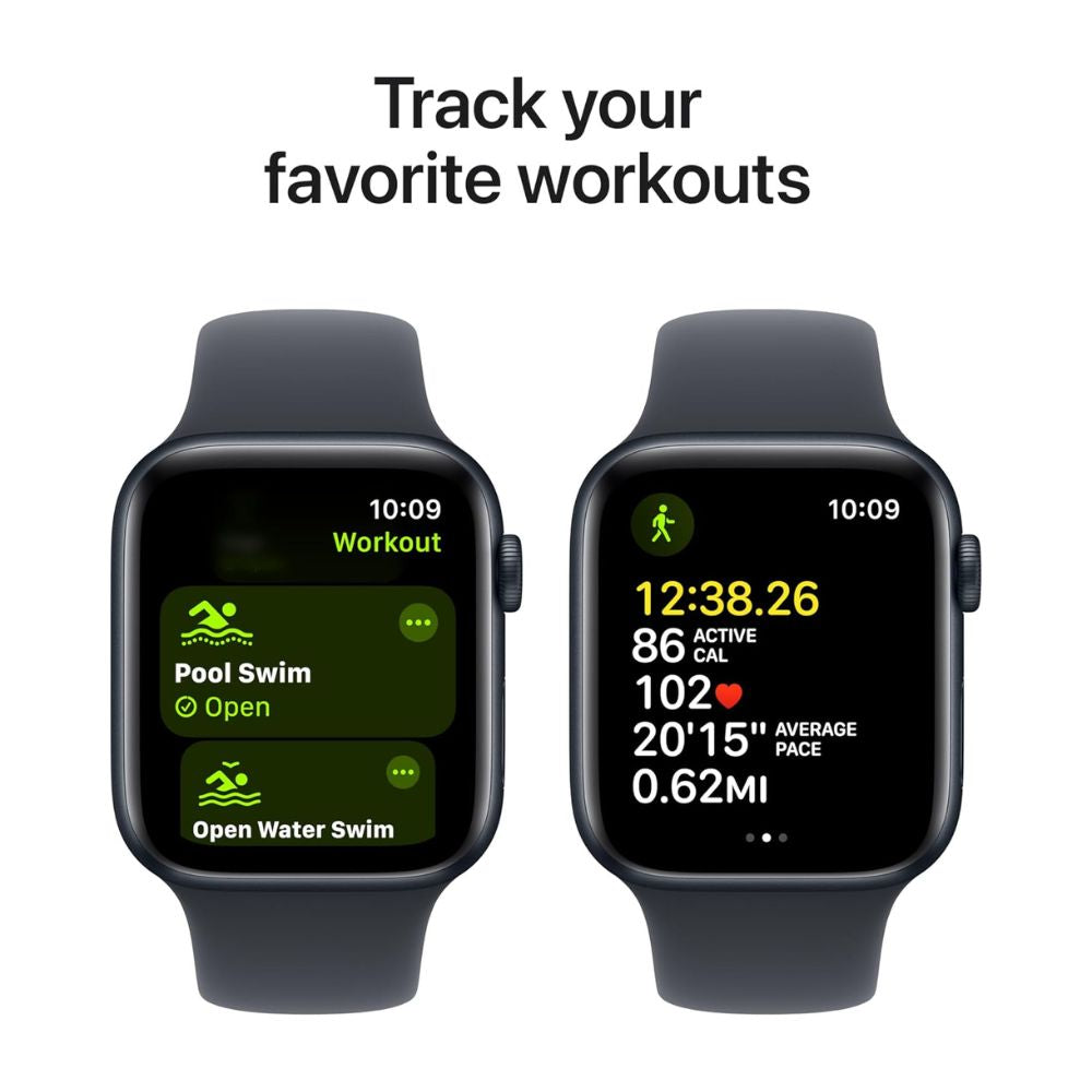 Apple Watch SE 2nd Gen GPS 44mm Midnight - Excellent - Refurbished