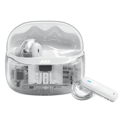 JBL Tune Beam True Wireless Earbuds (Ghost Edition) (Black), (Violet), (White)