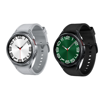 Samsung Galaxy Watch6 Classic Bluetooth Smartwatch 43mm & 47mm (Black & Silver) - Acceptable - Refurbished Samsung
