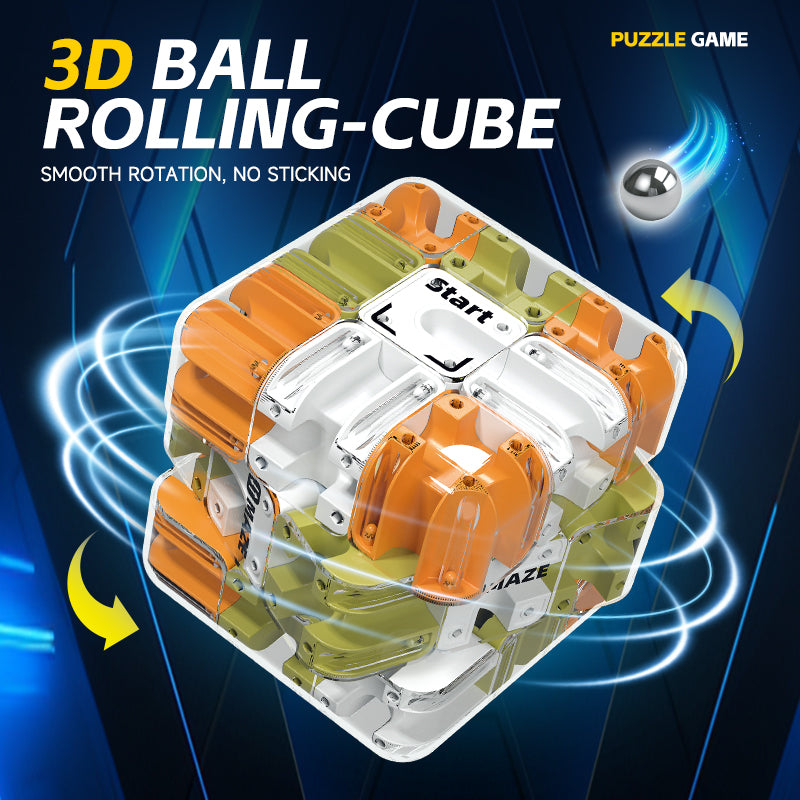 3D Maze Magic Cube Fidgeting Logical Thinking Anti Stress Puzzle Cube Tristar Online
