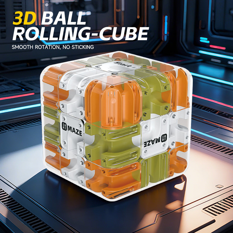 3D Maze Magic Cube Fidgeting Logical Thinking Anti Stress Puzzle Cube Tristar Online