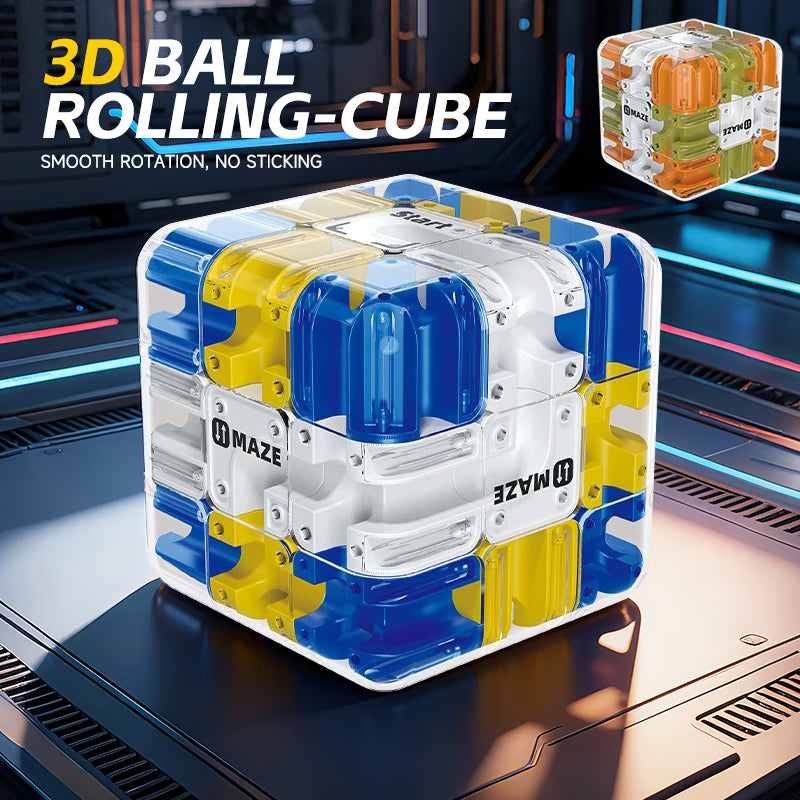 3D Maze Magic Cube Fidgeting Logical Thinking Anti Stress Puzzle Cube Tristar Online