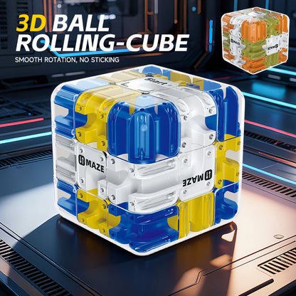 3D Maze Magic Cube Fidgeting Logical Thinking Anti Stress Puzzle Cube Tristar Online