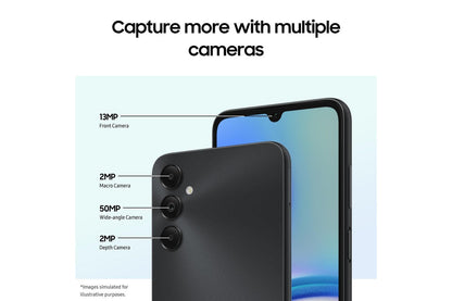 Samsung Galaxy A05s 4G 64GB - Black - Pristine – Refurbished (Copy) SAMSUNG