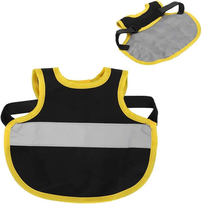4 Pcs Camouflage Green High Visibility Chicken & Duck Safety Vest - Reflective Poultry Jacket Tristar Online