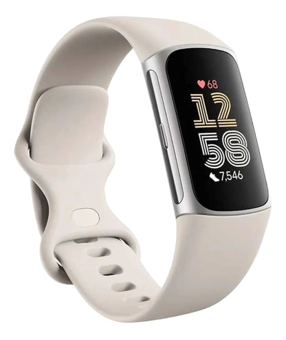 Fitbit Charge 6 Silver 1GB Telstra - Excellent Fitbit
