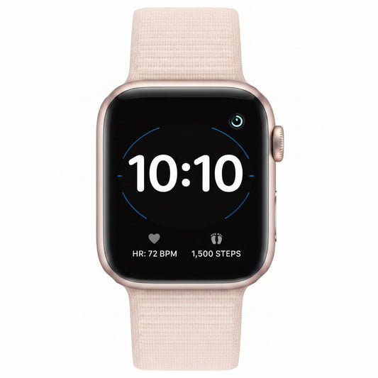 Apple Watch SE 2nd Gen 40MM GPS + Cellular - Aluminium Case Starlight - Sport Loop Starlight - Pristine - Refurbished Apple
