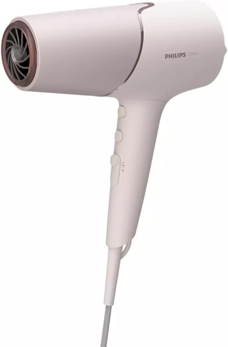 Philips Hair Dryer 5000 ThermoShield Sensor Pink - (AU Version) - Pristine - Refurbished