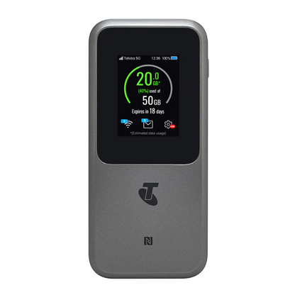 Telstra 5g Hotspot Grey WiFi Range Extender AU Version (Open Never Used)
