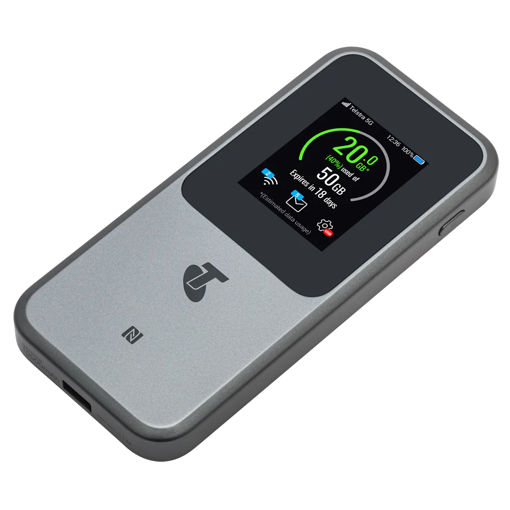 Telstra 5g Hotspot Grey WiFi Range Extender AU Version (Open Never Used)