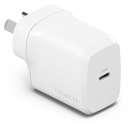 Cygnett 30W PowerPlus USB-C Wall Charger - (AU version)  Cygnett
