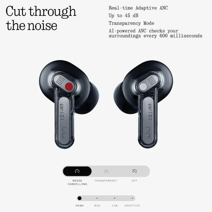 Nothing Ear (3) B171 Wireless Earbuds – Black, White