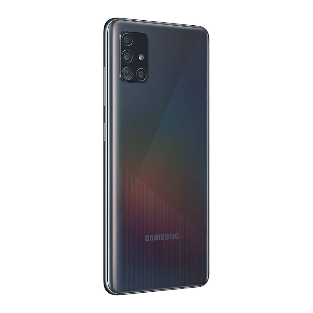 Samsung Galaxy A51 128GB - Black - Super AMOLED Display & Quad Camera - Excellent - Refurbished SAMSUNG