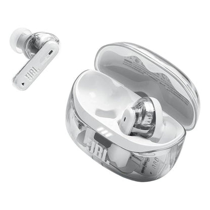 JBL Tune Beam True Wireless Earbuds (Ghost Edition) (Black), (Violet), (White)