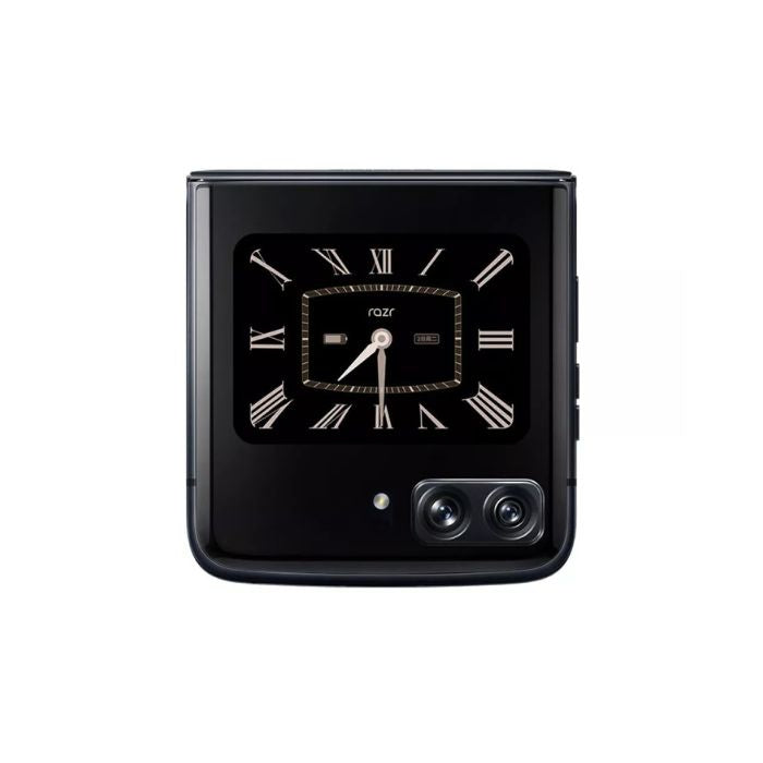 Motorola Razr 2022 5G – Black, 8GB + 256GB Foldable Phone - Pristine Refurbished Motorola