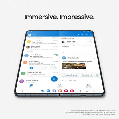 Samsung Galaxy Z Fold4 5G Smartphone - 256GB- Green - (Au Version) - Pristine Refurbished (Copy) Samsung