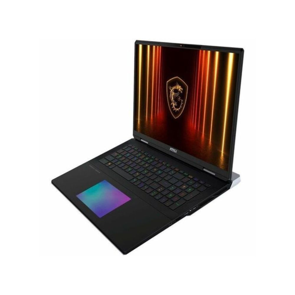 MSI Titan 18 HX AI Gaming Laptop, Intel Ultra 9 285HX, RTX 5090 24GB GDDR7, 32GB DDR5 RAM, 2TB Gen5 + 2TB Gen4 SSD, 18" UHD 120Hz Display, Wi-Fi 7, 2-Year Warranty
