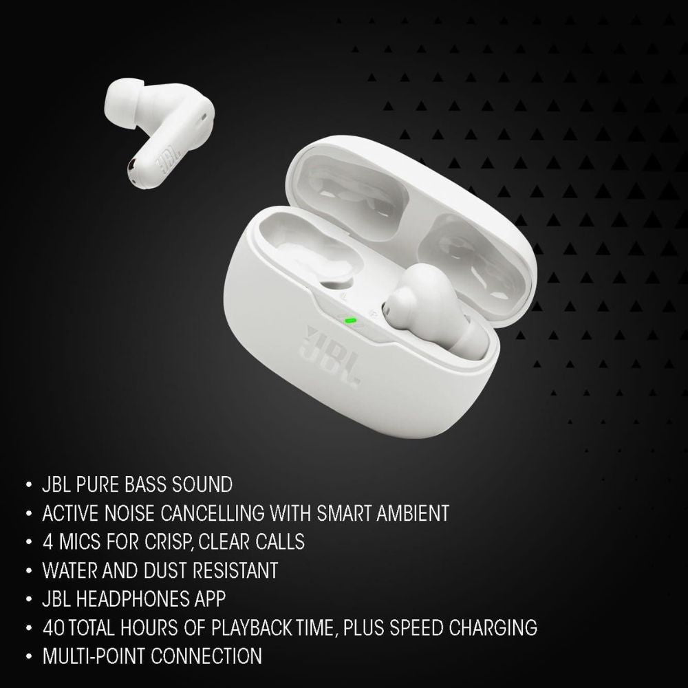 JBL Wave Beam 2 True Wireless Earbuds, Black