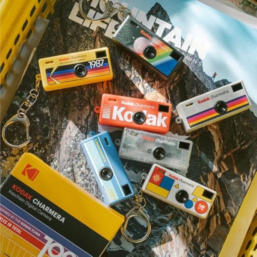 Kodak CHARMERA Keychain Mini Digital Camera - Collectable Blind Box - Single Box (1PC)